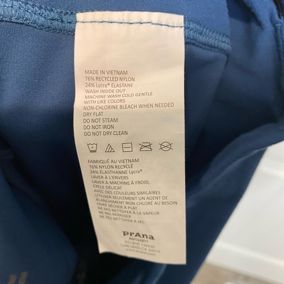 Prana Electa High Rise Leggings Atlantic Turquoise - Picture 8 of 10